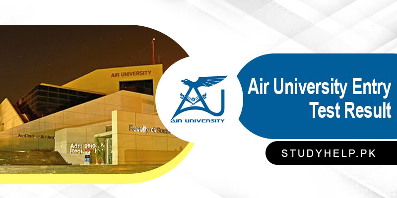 Air-University-Entry-Test-Result-Check-Online