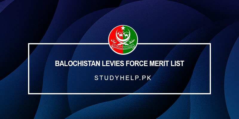 Balochistan-Levies-Force-Merit-List-Check-Online