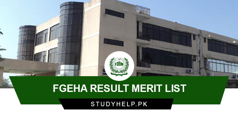 FGEHA-Result-Merit-List