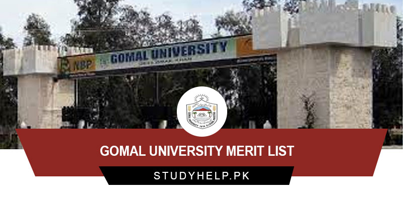Gomal-University-Merit-List-DVM-BS-MS-And-MSc