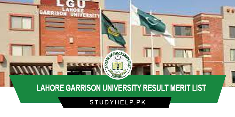 Lahore-Garrison-University-Result-Merit-List