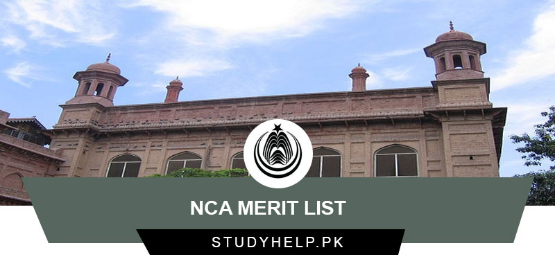 NCA-Merit-List-Lahore-&-Rawalpindi-Campus
