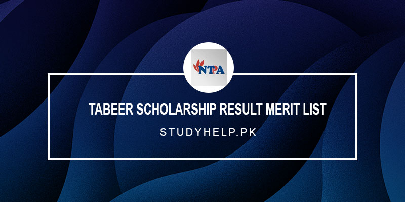 Tabeer-Scholarship-Result-Merit-List-Punjab,-Sindh,-KPK-AJK