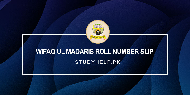 Wifaq-Ul-Madaris-Roll-Number-Slip