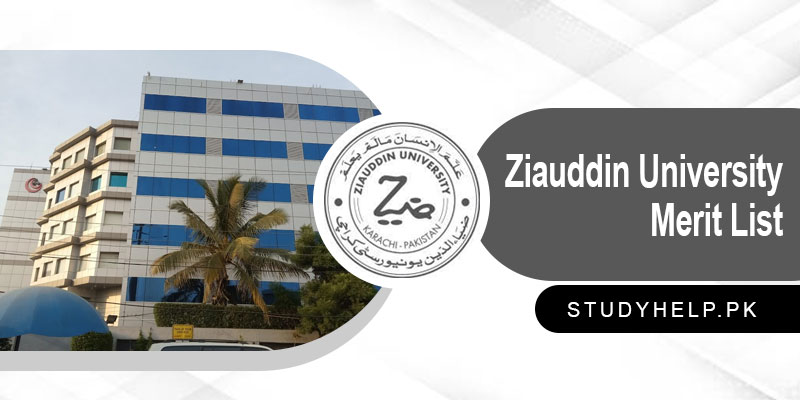 Ziauddin-University-Merit-List