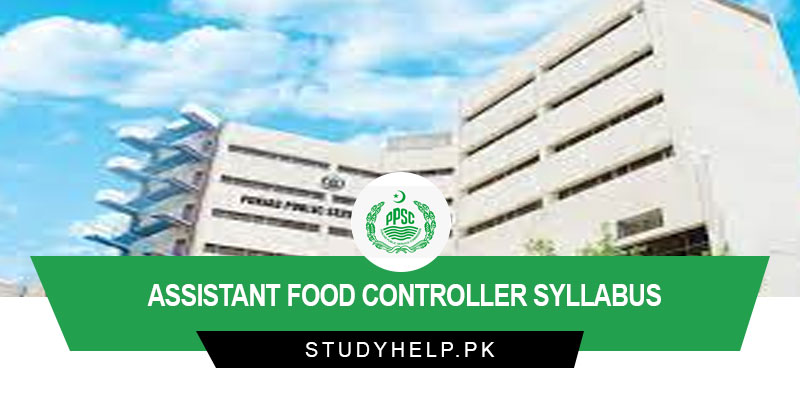 Assistant-Food-Controller-Syllabus--BPS-15