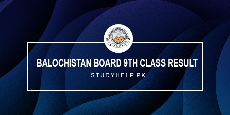 Balochistan-Board-9th-Class-Result