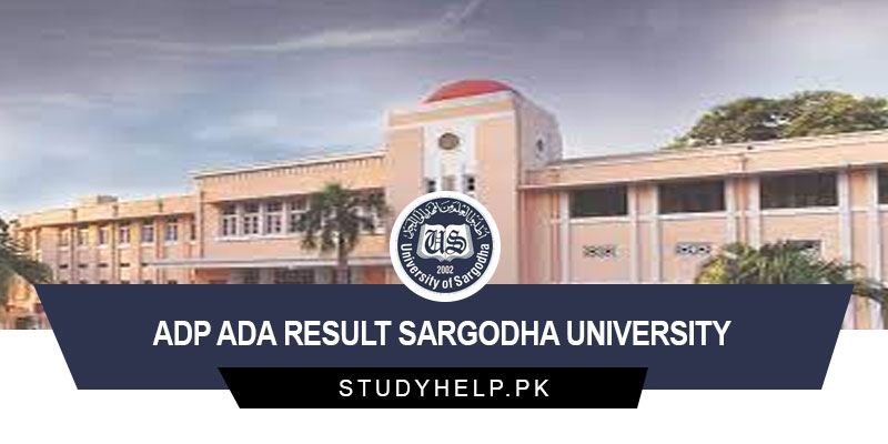 ADP-ADA-Result-Sargodha-University