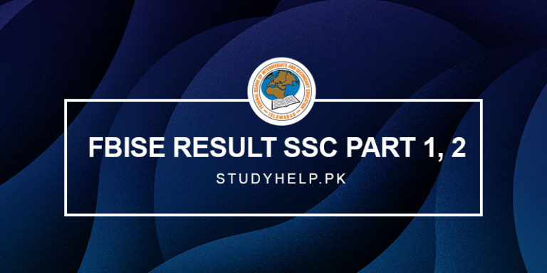 FBISE Result 2022 SSC Part 1 2 Search By Name And Roll Number 768x384 