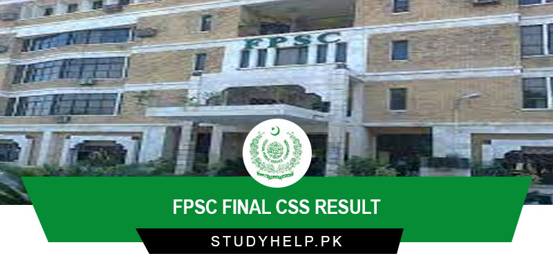 FPSC-Final-CSS-Result-Download-PDF