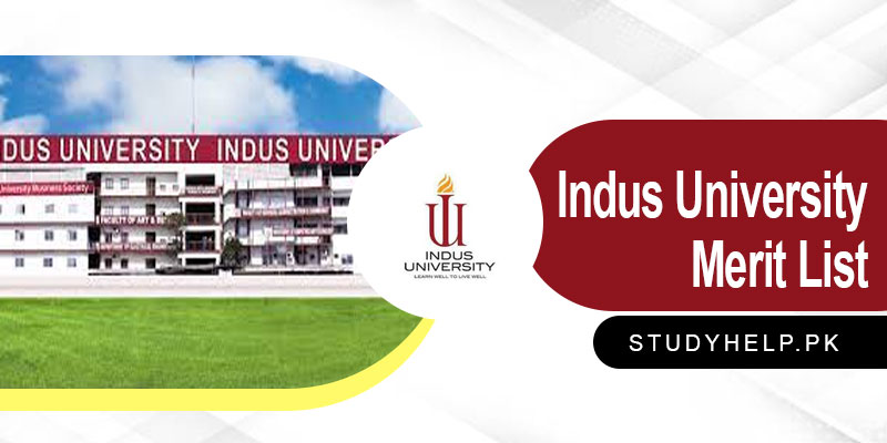 Indus-University-Merit-List
