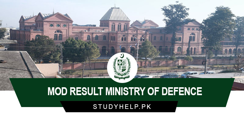 Ministry Of Defence MOD Result Check Online