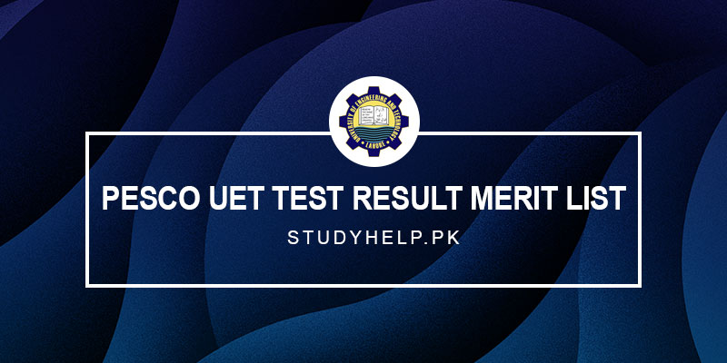 PESCO-UET-Test-Result-Merit-List