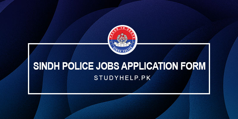 Sindh-Police-Jobs-Application-Form