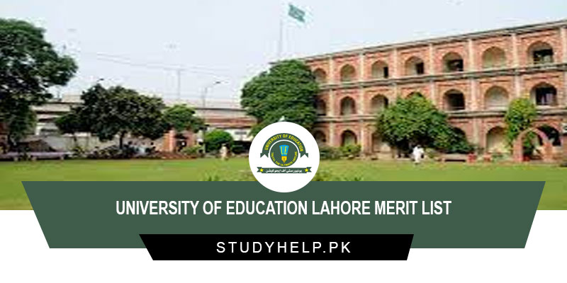 University-Of-Education-Lahore-Merit-List-@Www.Ue.Edu.Pk