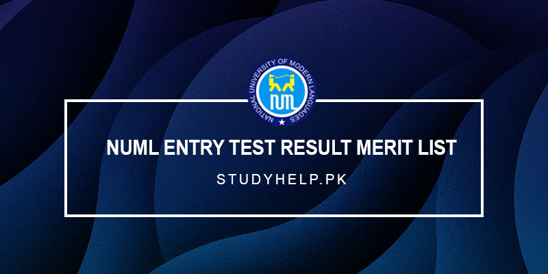 NUML-Entry-Test-Result-Merit-List