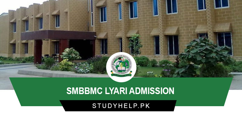 SMBBMC-Lyari-Admission-2022-23