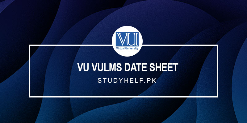 VU-VULMS-Date-Sheet