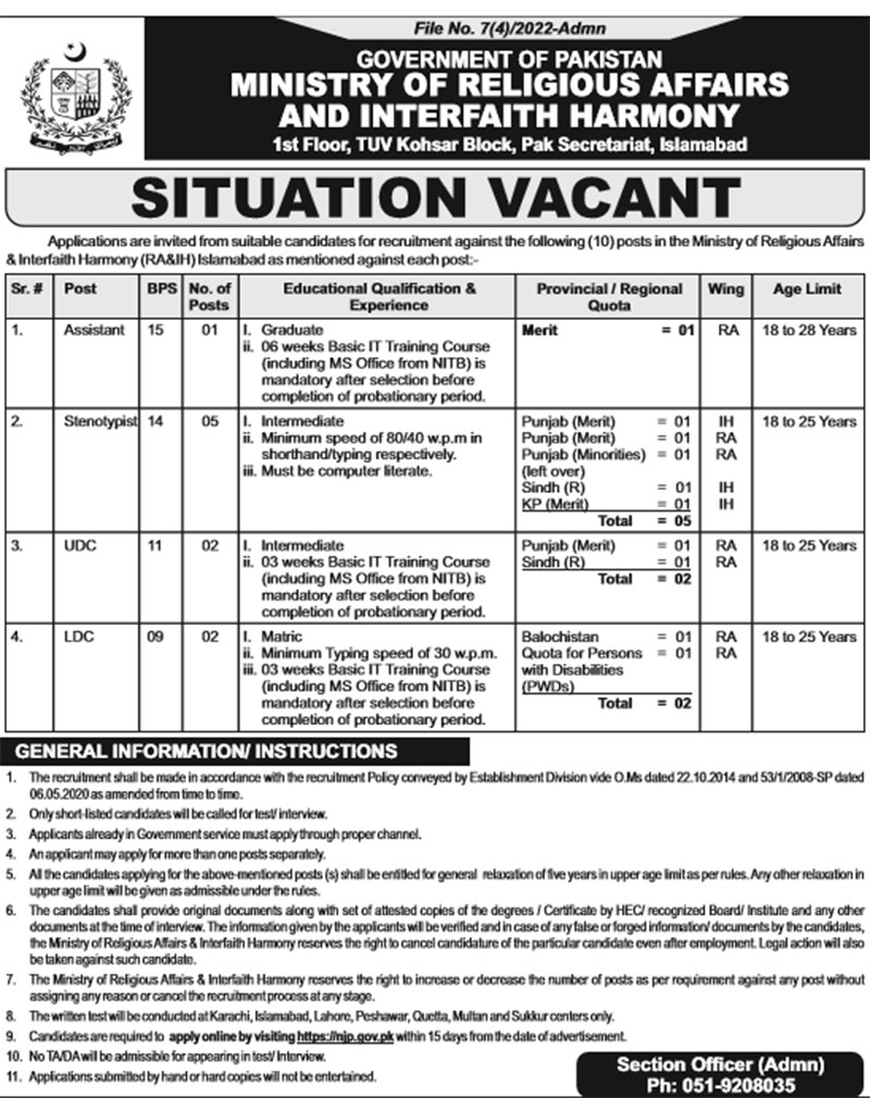 Ministry-Of-Religious-Affairs-Jobs