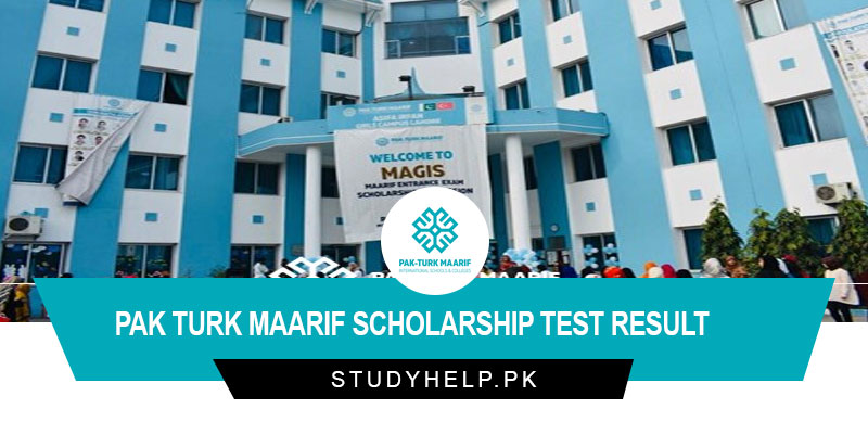 Pak-Turk-MAARIF-Scholarship-Test-Result-Announced