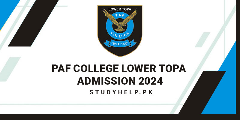 PAF College Lower Topa Admission 2024