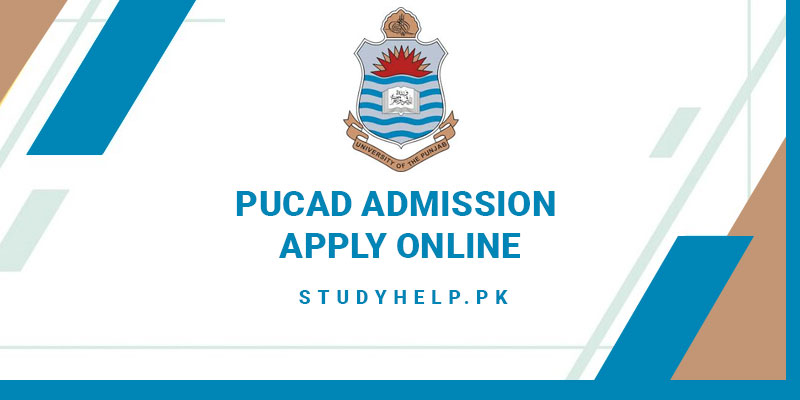 PUCAD Admission 2024 Apply Online